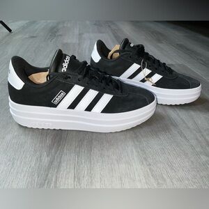 Adidas Women's VL Court Bold 'Black/White'